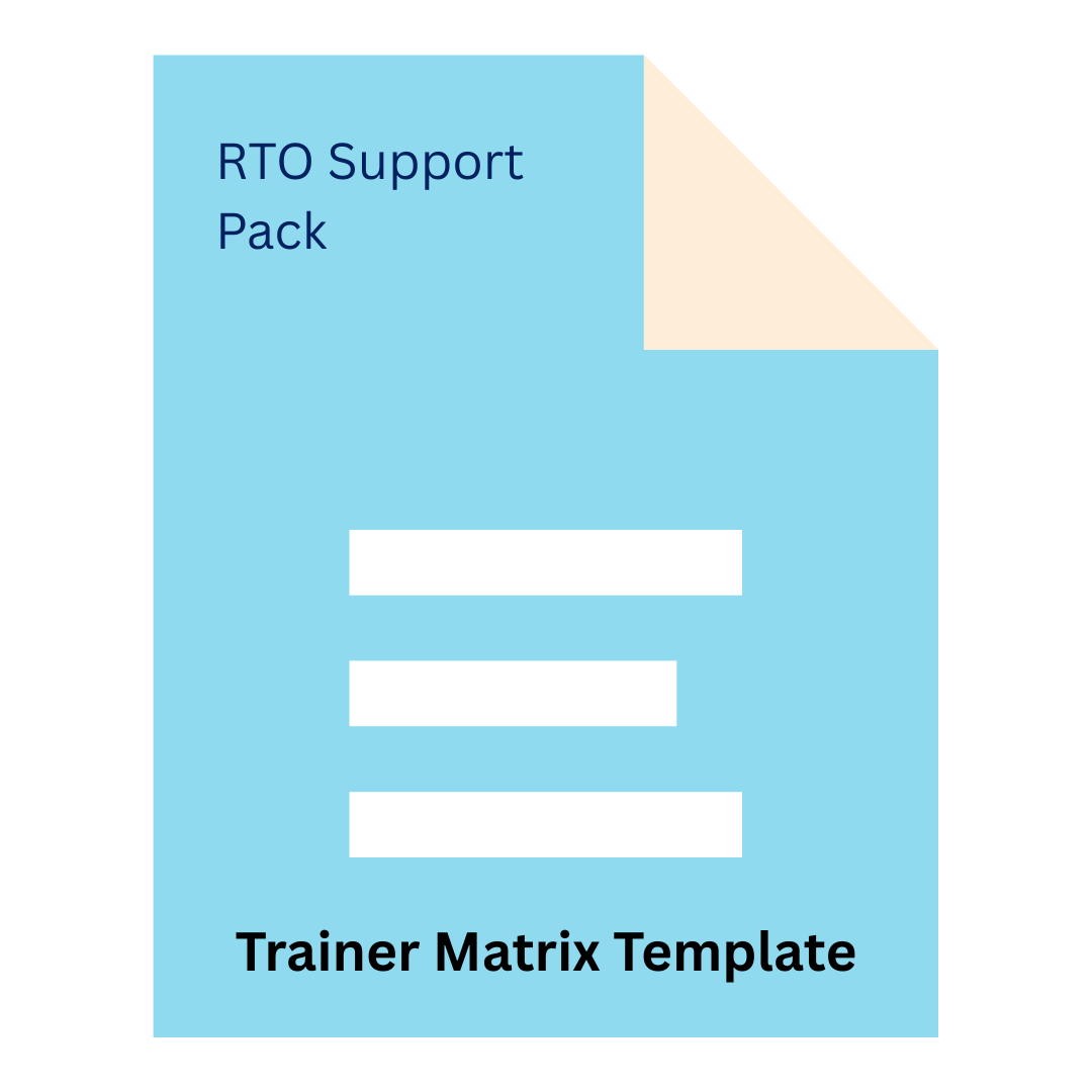 Trainer Matrix template