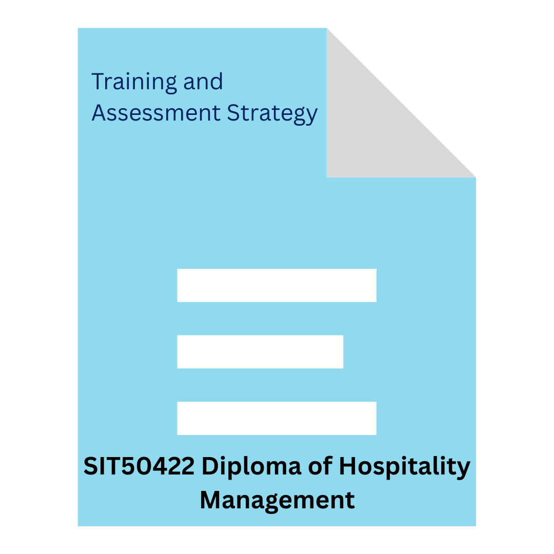 SKG Compliance Consultants SIT50422 Diploma of Hospitality Management