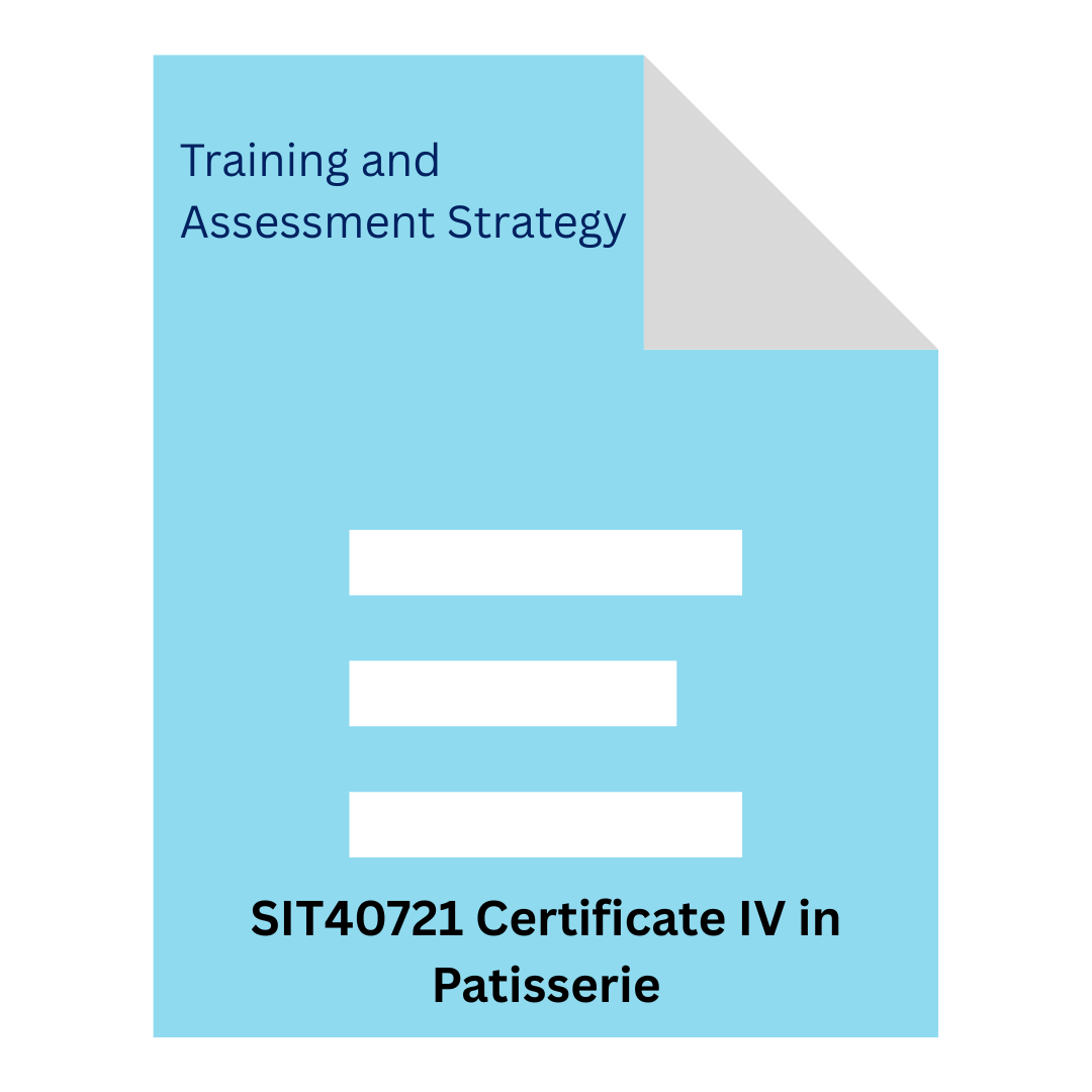 SIT40721 Certificate IV in Patisserie