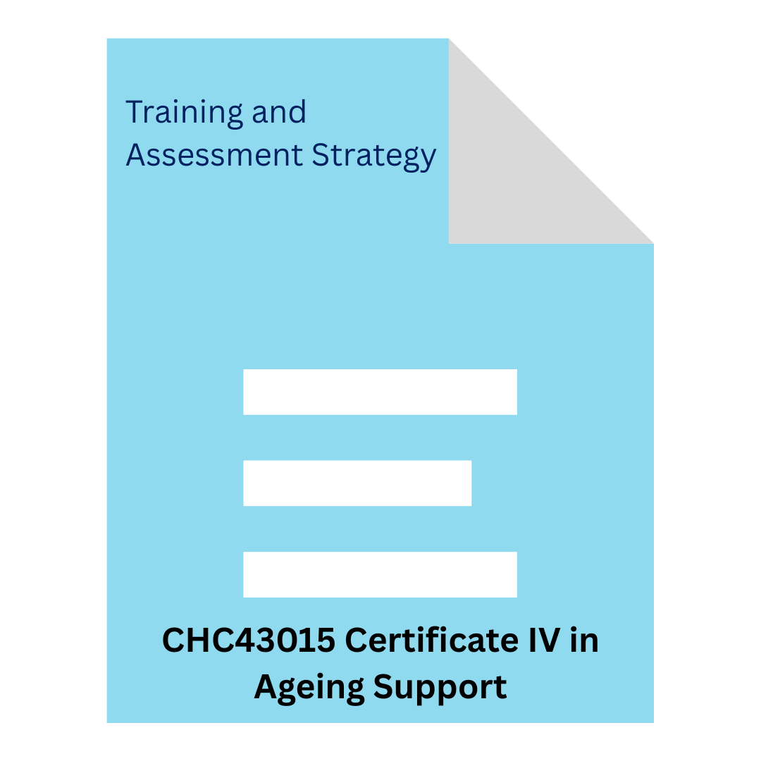 CHC43015 Certificate IV in Ageing Support