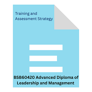 BSB60420 Advanced Diploma of Leadership and Management