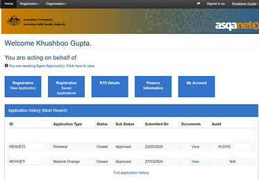 When you do COO and Renwal kicks in