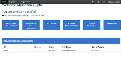Review Completed March 2025 Renewal Granted