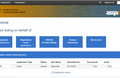 Amazing English ELICOS CRICOS Registration