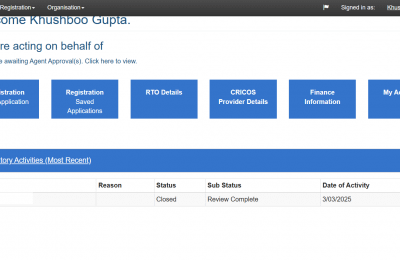 Review Completed March 2025 Renewal Granted