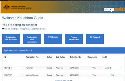 When you do COO and Renwal kicks in